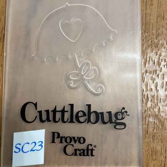 Cuttlebug Mini Embossing Folders-Baby theme - Picture 3 of 8